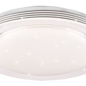 Trio Atria LED kattovalaisin 38 cm valkoinen starlight