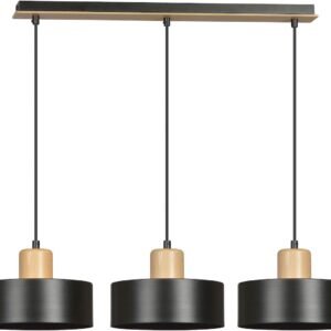Emibig Torin 3-osainen riippuvalaisin musta