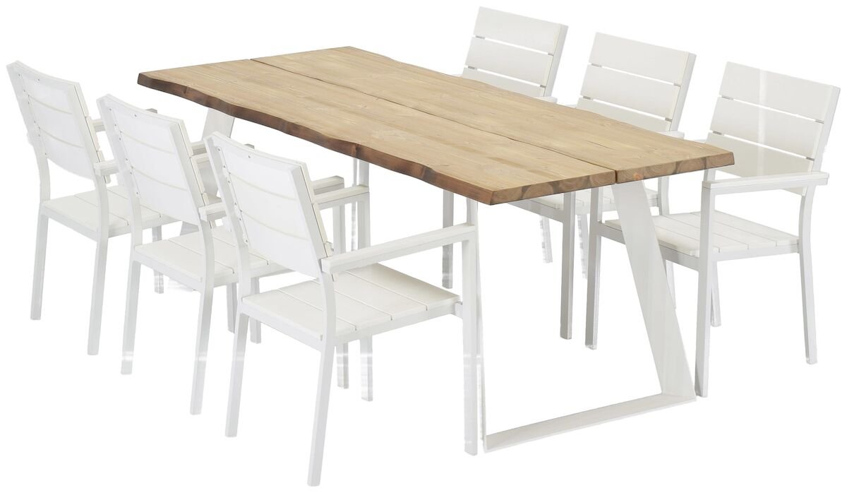 triangel-saari-6-hengen-ruokailuryhma-valkoinen-savunharmaa