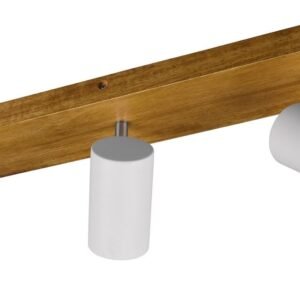 Trio Marley spotti 3-os. GU10 mattavalkoinen/puu