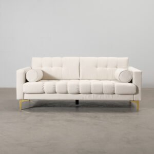 Cosmopolitan Design Bali 2-istuttava sohva vaaleanbeige