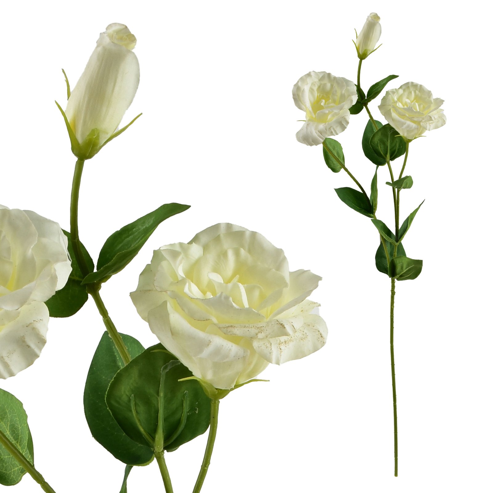 Tekokukka kumitettu VIRIDIS Eustoma 70 cm 1 kpl