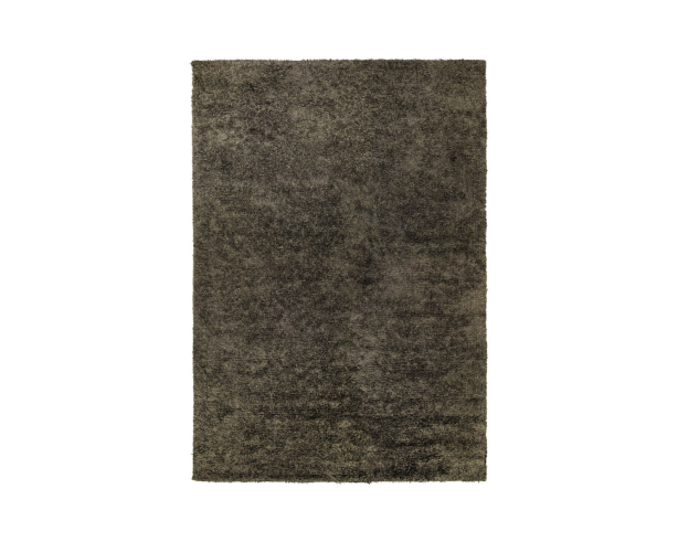 Roots Living Long Pile Viscose matto 200 x 300 cm tummanharmaa