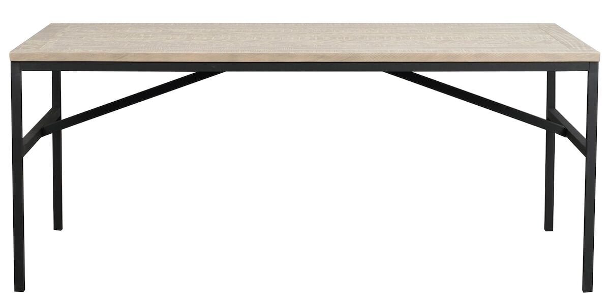 Rowico Home Gordon ruokapöytä 180x95 cm valkolakattu