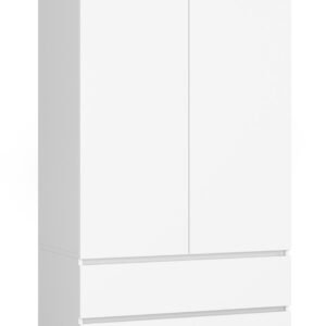Akord Vaatekaappi Valkoinen 90x51x180