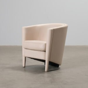Moroso Rich nojatuoli beige nahka