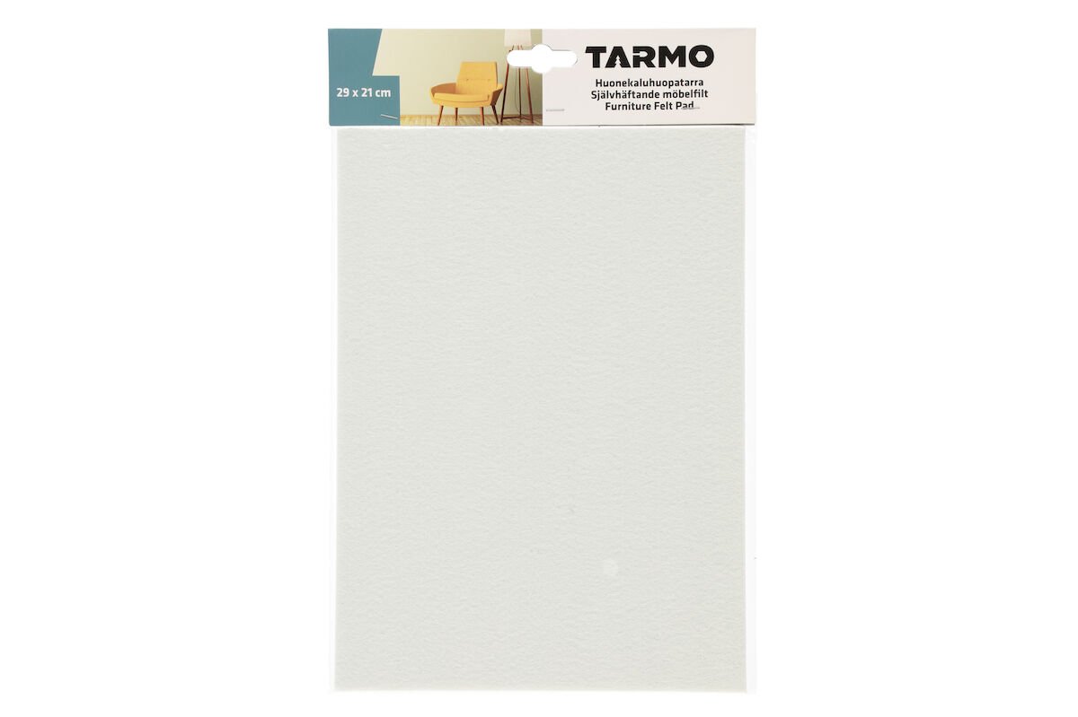 Tarmo huopatarra arkki 29x21 cm valkoinen