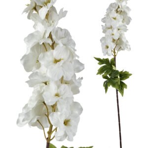 Tekokukka muovi VIRIDIS Ritarinkannus 85 cm valkoinen 1 kpl