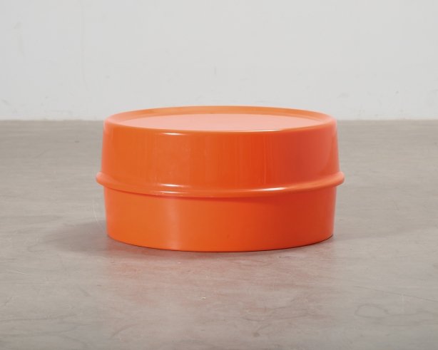 Verpan Verner Panton Ilumesa sohvapöytä / valaisin oranssi (vintage)