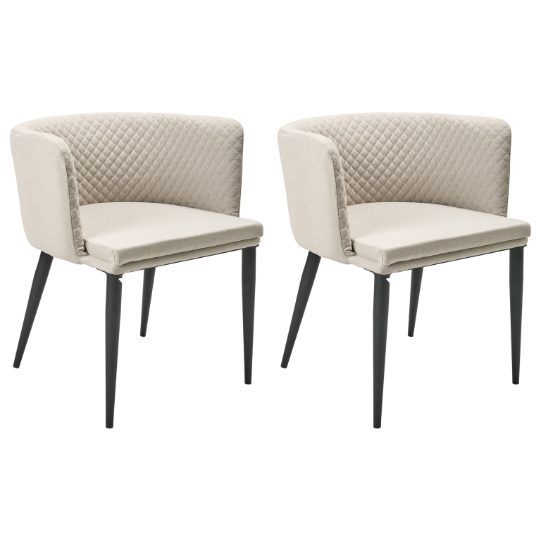 Puutarhatuolisetti 2 kpl LIMASSON kangas Beige