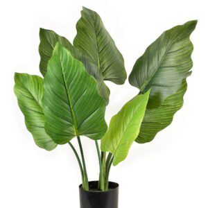 Tekokasvi muovi VIRIDIS Alocasia H65 cm vihreä 1 kpl