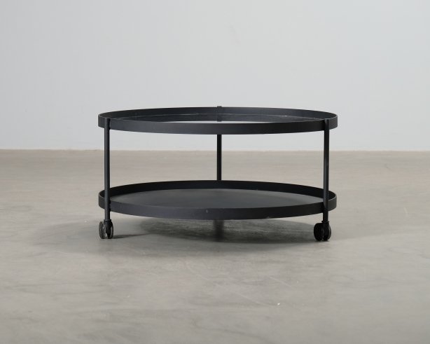 FeelDesign Solo sohvapöytä ø 90 cm musta