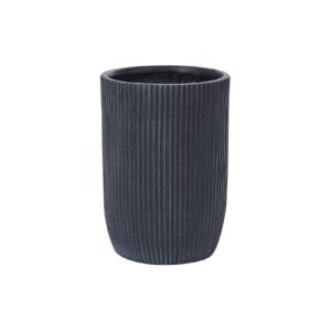 Eantio kukkaruukku ø 25 cm musta