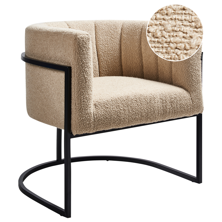 Nojatuoli LARVIK II buklee Beige
