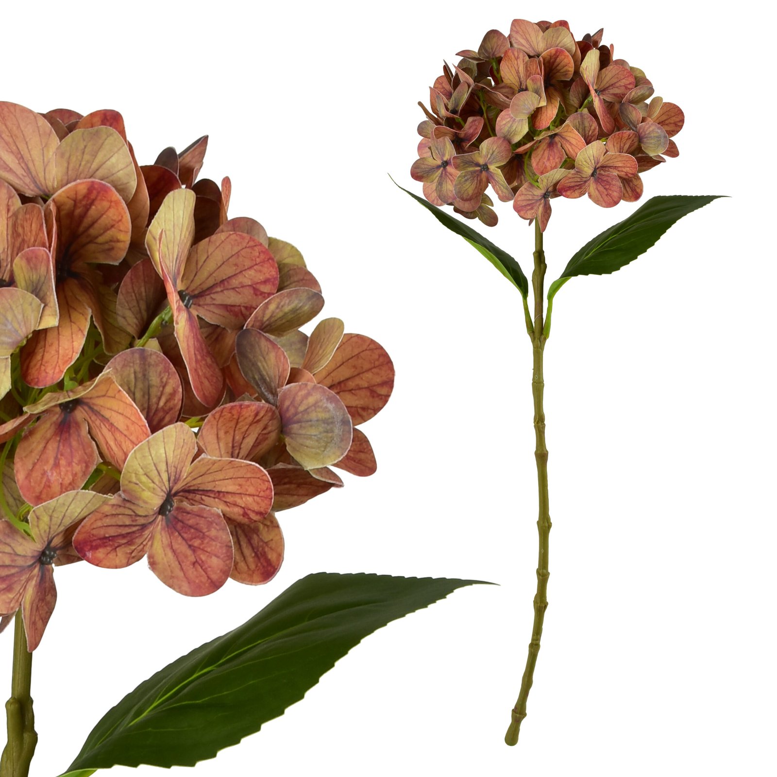 Tekokukka muovi MONDEX Viridis hortensia 60 cm 1 kpl