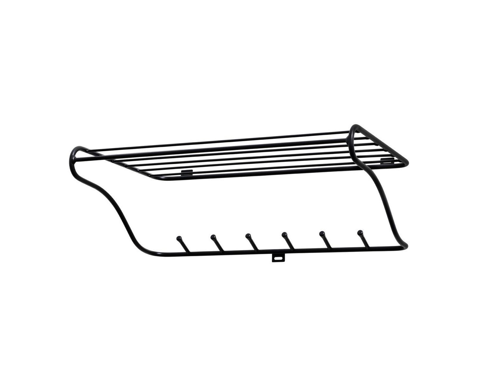 Hat Rack naulakko musta