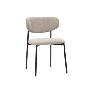 Lucy ruokapöydän tuoli harmaanbeige, 2 kpl setti