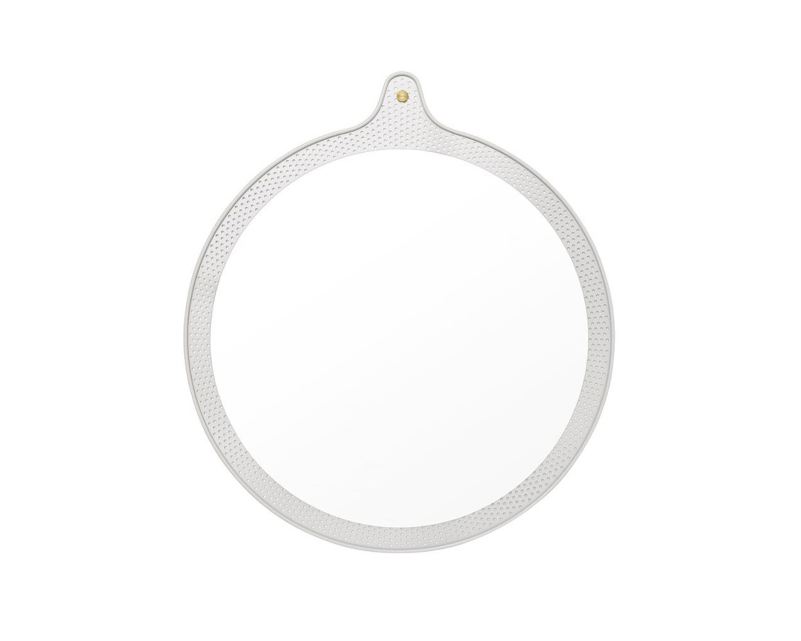 Normann Copenhagen Ticket Mirror Small peili Ø 45 cm harmaa