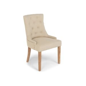Viktoria ruokapöydän tuoli beige, 2 kpl setti