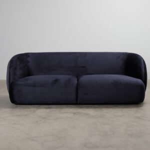 Sofacompany Paula 3-istuttava sohva Velour Lux Navy