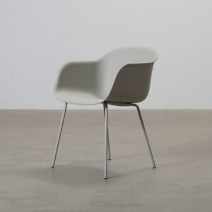 Muuto Fiber tuoli harmaa