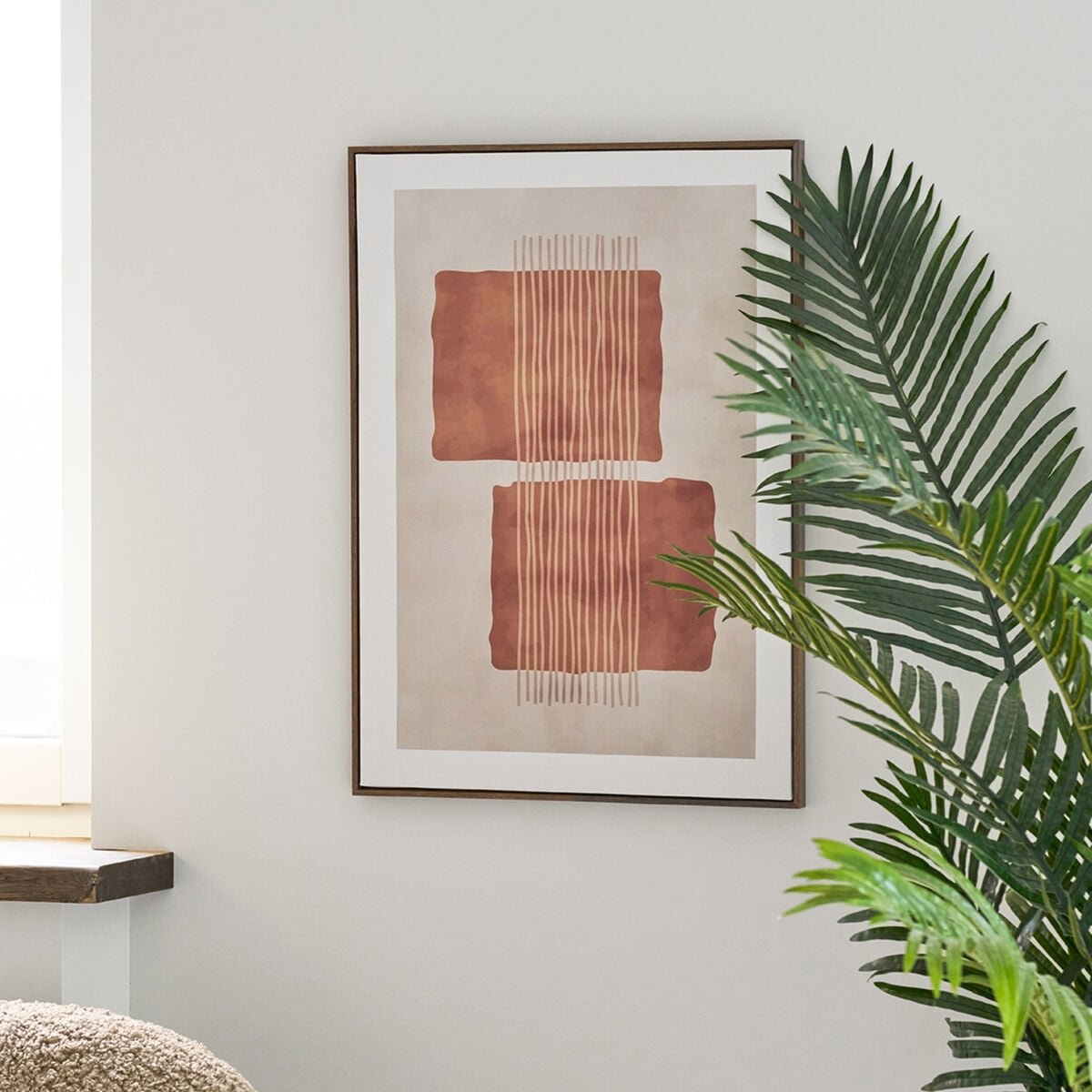 House Nordic Mina Nro 2 canvastaulu 50x70 cm beige/ruskea
