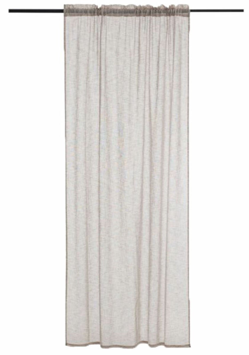 4Living Oliver sivuverho 2 kpl 140x240 cm beige