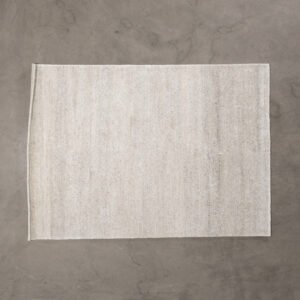 Roots Living Pile Bamboo matto 170 x 240 cm valkoinen