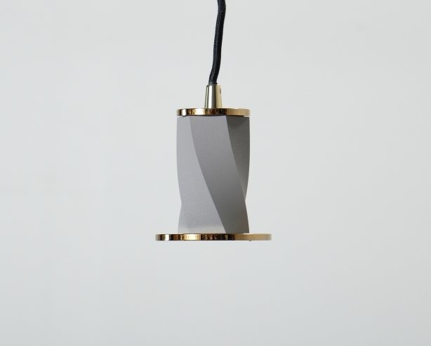 Normann Copenhagen Bon Ø 9 cm valaisin harmaa