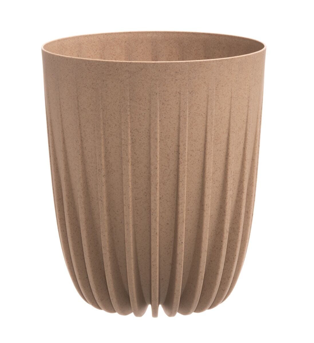 4Living Mira ECO ruukku puukomposiitti Ø25 cm latte