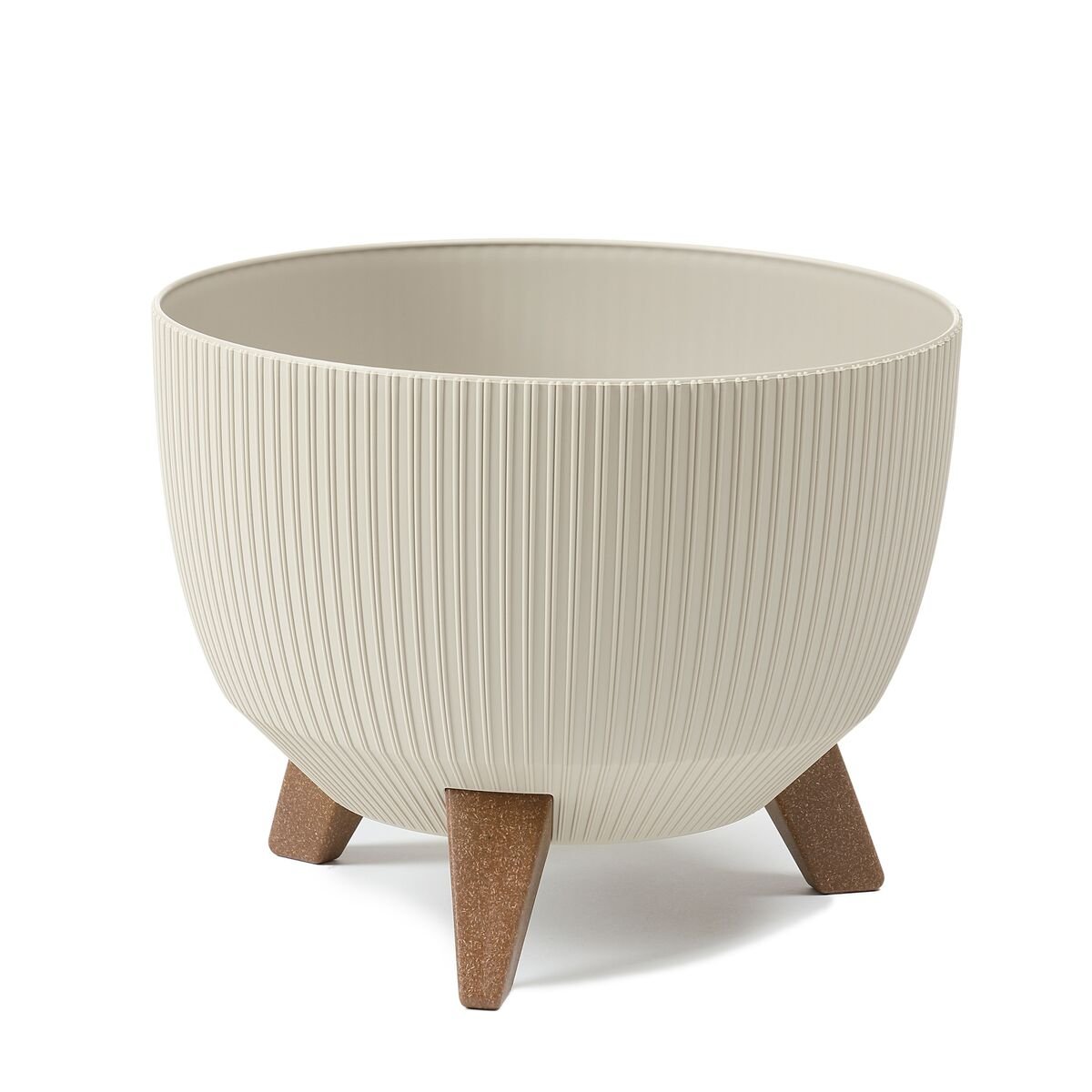4Living Roma Line ECO jalallinen ruukku Ø33 cm beige