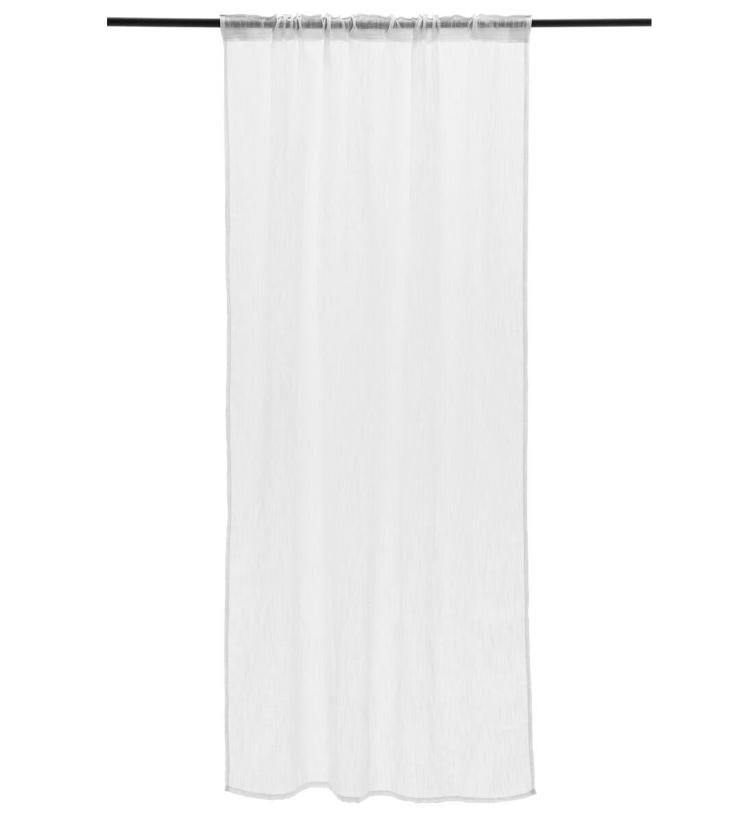 4Living Shine sivuverho 2 kpl 140x240 cm valkoinen