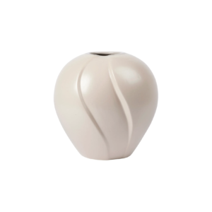 Broste Copenhagen Leda vaasi Grey Sand