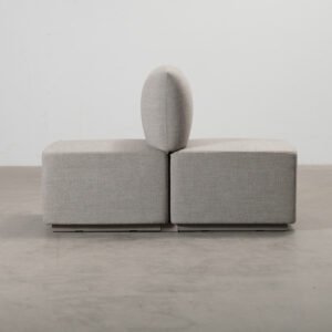 2-istuttava sohvamoduuli harmaa