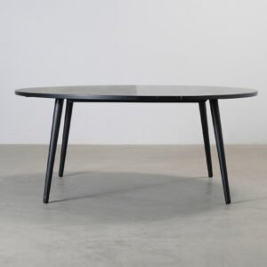 FeelDesign Table 1 ruokapöytä ø 180 cm musta