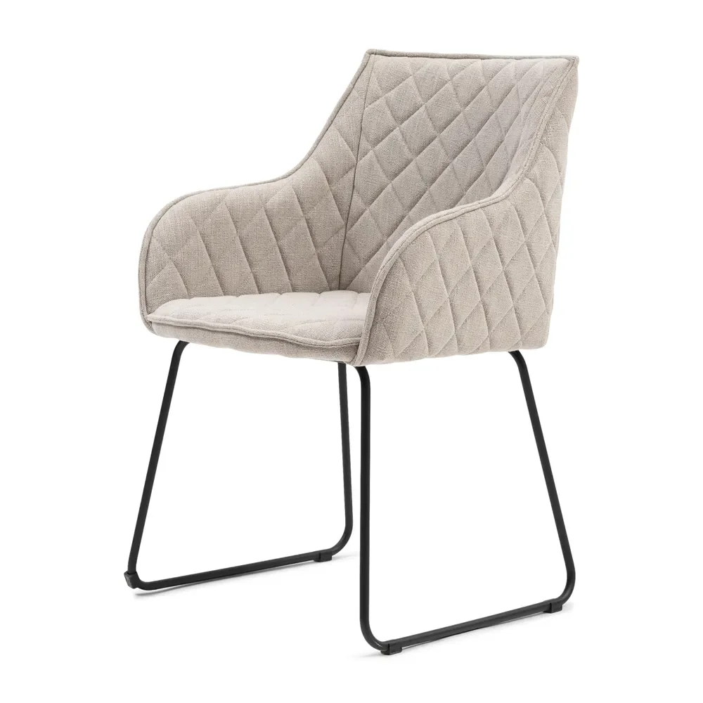 Riviera Maison, Frisco Drive tuoli käsinojilla Fab Flax