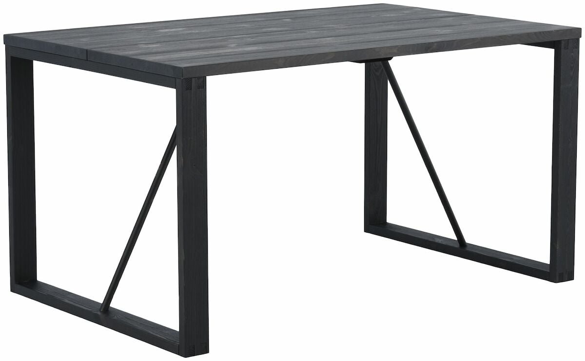 Honka lankkupöytä 140x90 musta