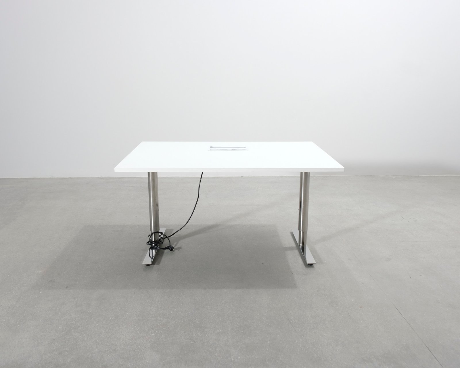 Työpöytä valkoinen 100 x 140 cm
