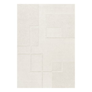 Layered Swedish Grace matto 300 x 400 cm luonnonvalkoinen