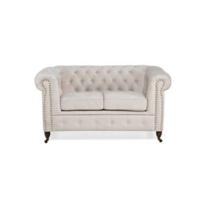 Chesterfield Deluxe 2-istuttava sohva beige