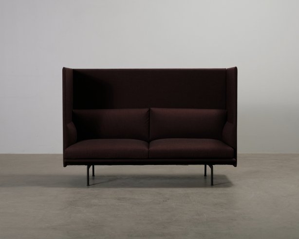 Muuto Outline Highback 2-istuttava sohva
