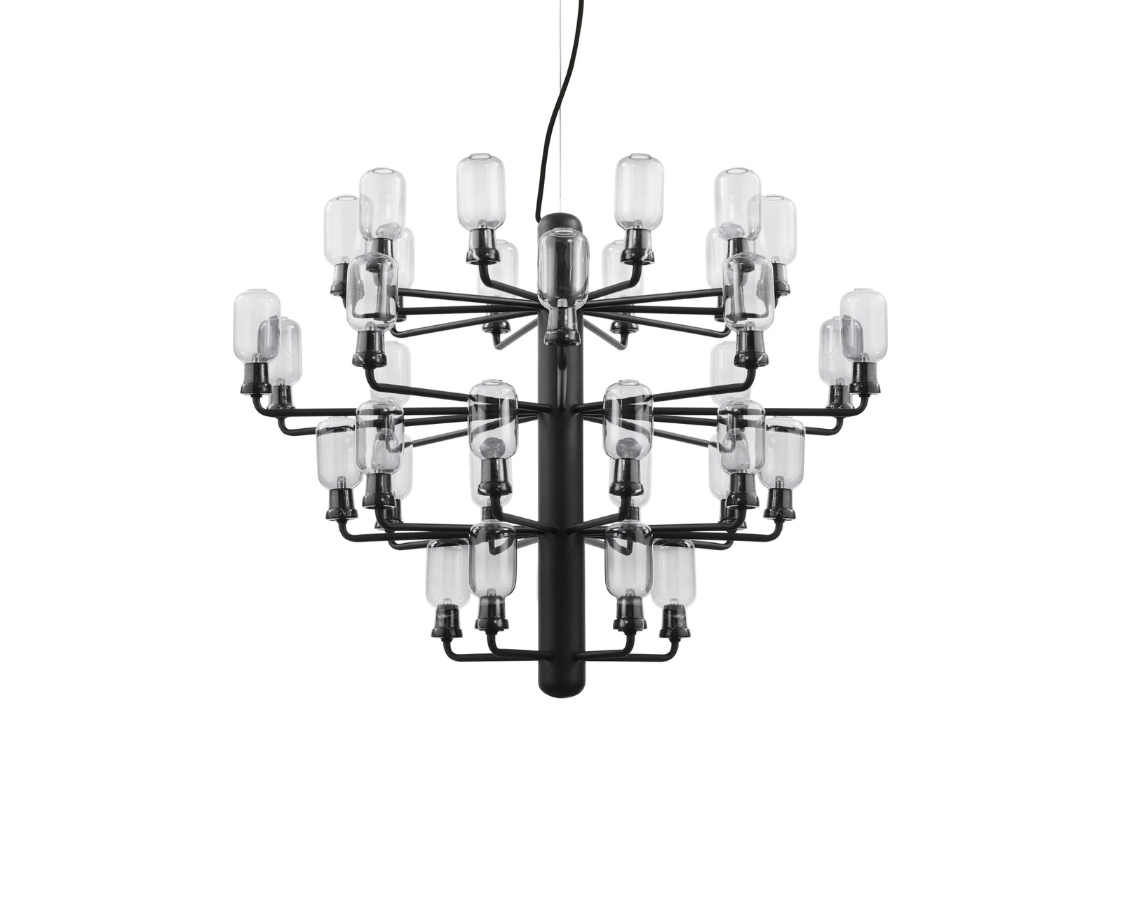 Normann Copenhagen Amp Large kattokruunu musta