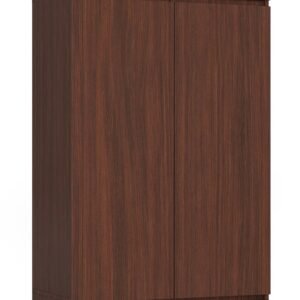 Akord Yläsäilytyskaappi 2-ovinen 2-laatikollinen Wenge 90x51x234