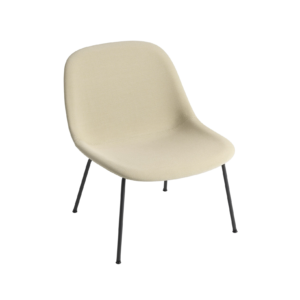Muuto Fiber loungetuoli beige