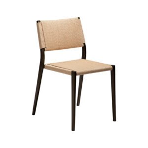 Dan-Form Loop ruokapöydän tuoli beige / musta