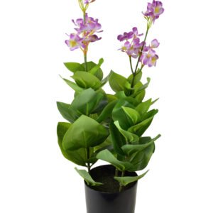 Tekokukka muovi VIRIDIS Blossom 12,5x12,5x57 cm vaaleanpunainen 1 kpl