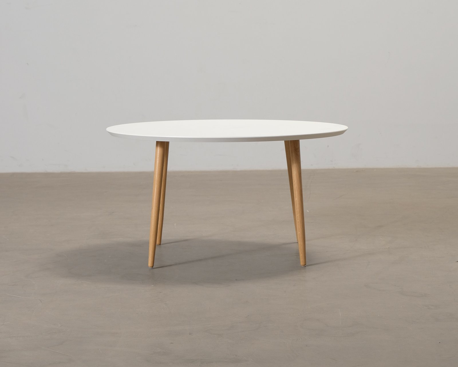 Sofacompany Hubert sohvapöytä ø 90 cm valkoinen / tammi