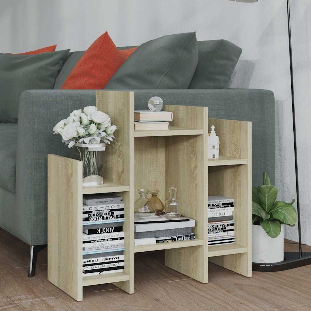 vidaXL Sivukaappi Sonoma-tammi 60x26x60 cm tekninen puu