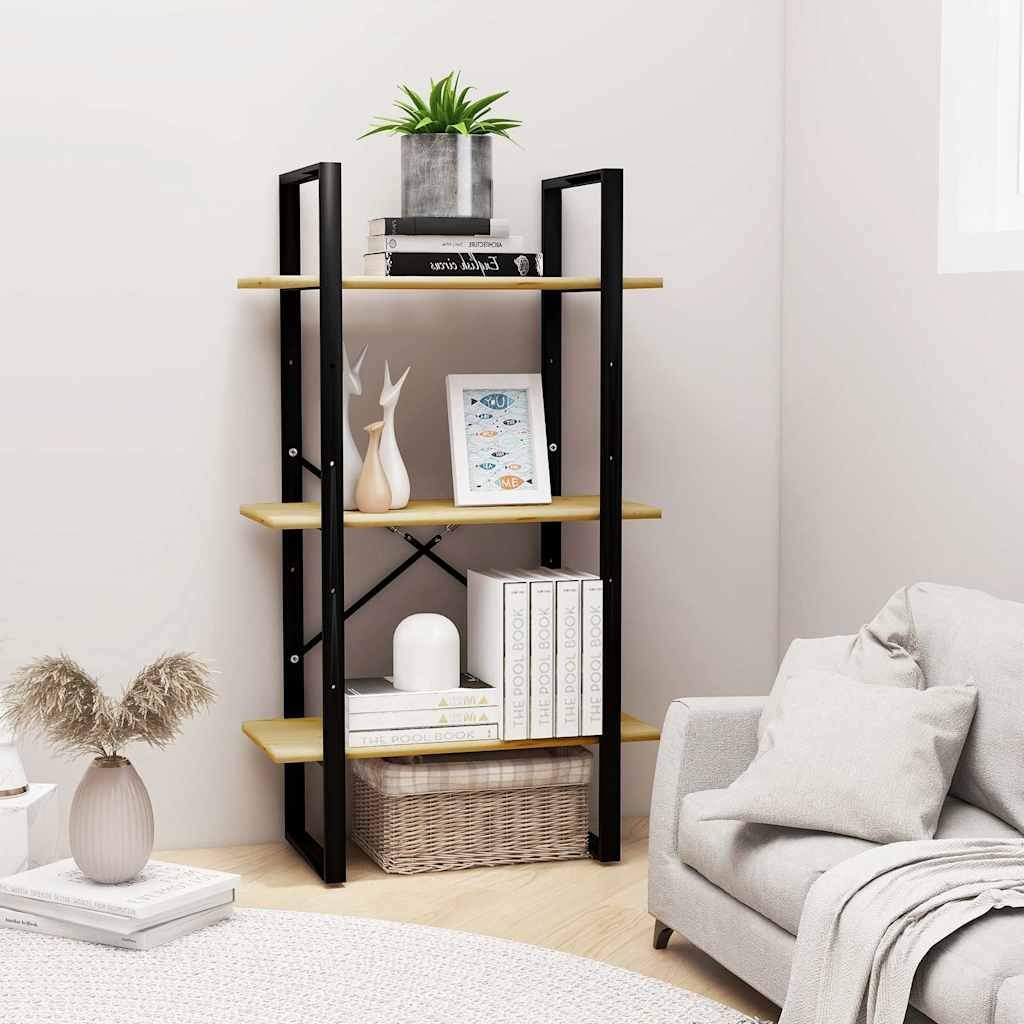 vidaXL Varastohylly 60x30x105 cm täysi mänty