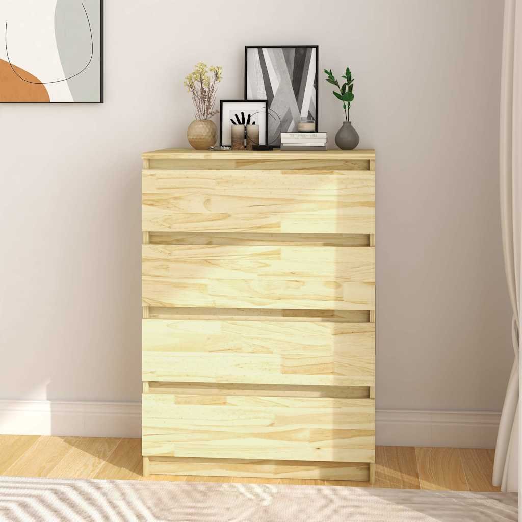 vidaXL Sivukaappi 60x36x84 cm täysi mänty